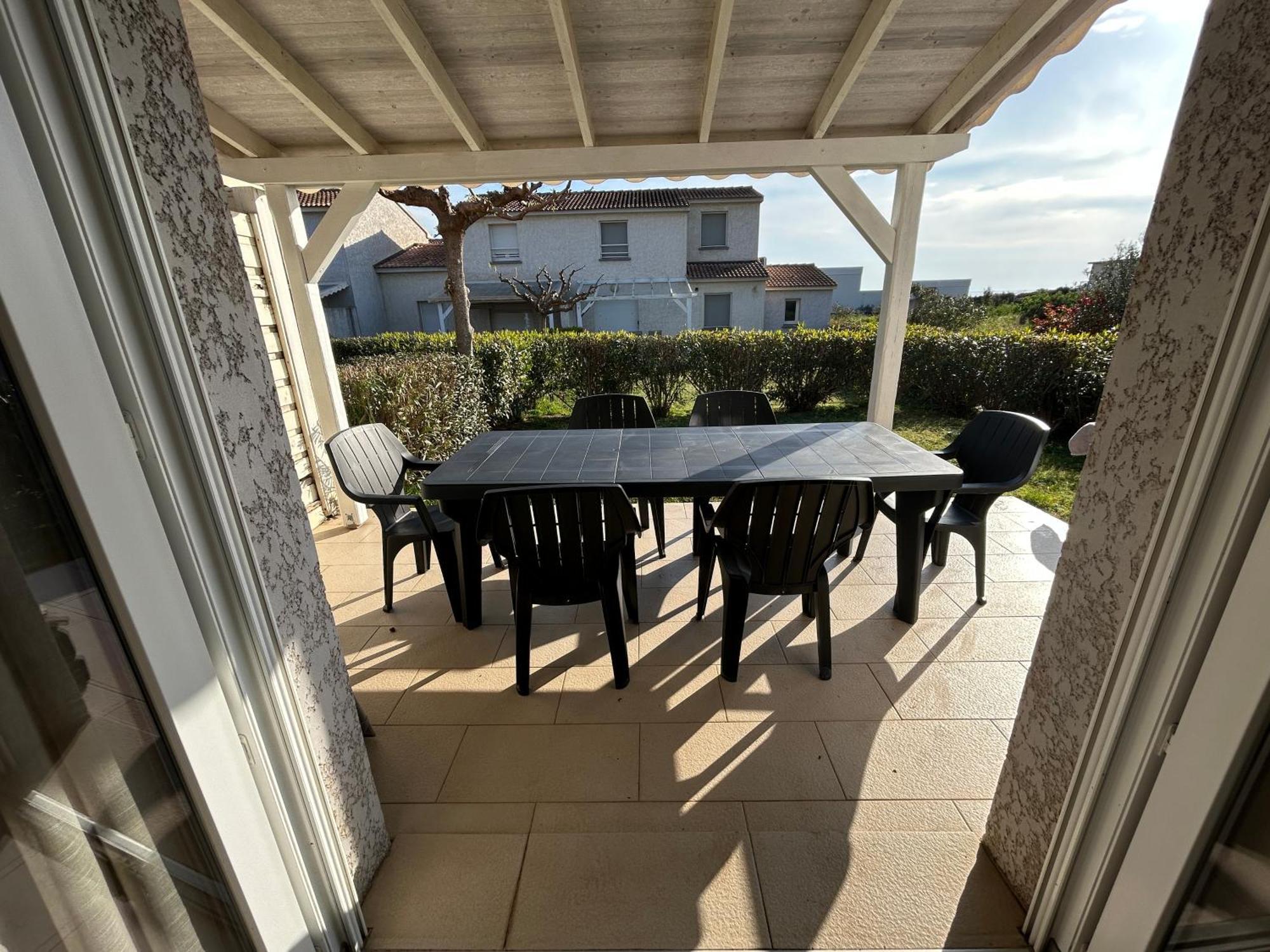 Villa T3 Bord De Mer - Vue Mer A 500 M De La Plage- Piscine Chauffee A Casetta Di A Spiaggia Червйоне Екстер'єр фото